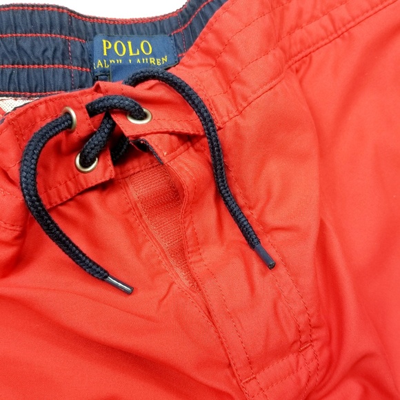 Polo Ralph Lauren Mens Small Red Swim Trunks EUC - Picture 3 of 8